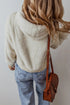 'Ulrika' Fuzzy Long Sleeve Hoodie - Celes Fashion